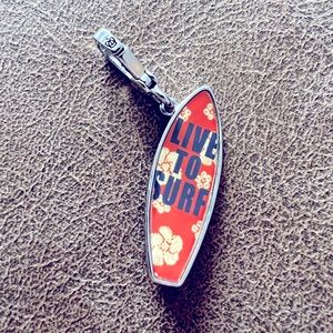 Early 2000’s JUICY COUTURE live to surf charm
